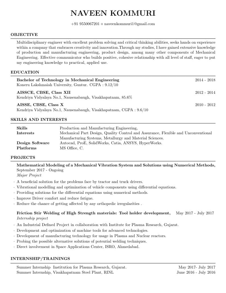 Classic template preview