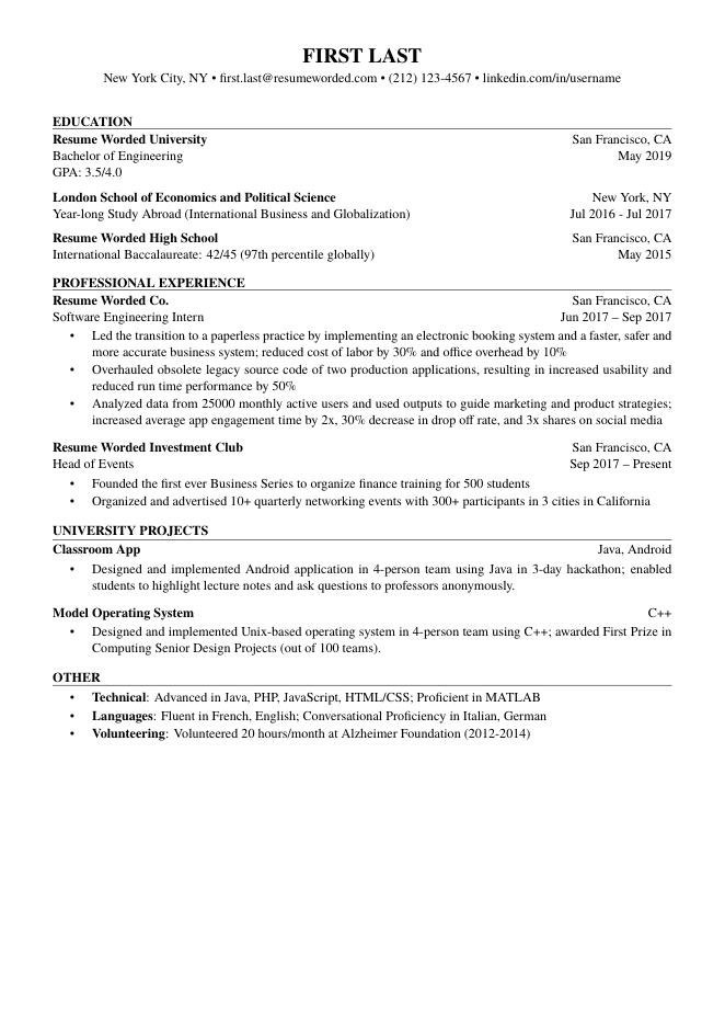 Campus Classic template preview